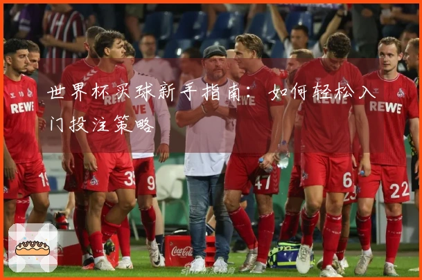 世界杯买球新手指南：如何轻松入门投注策略