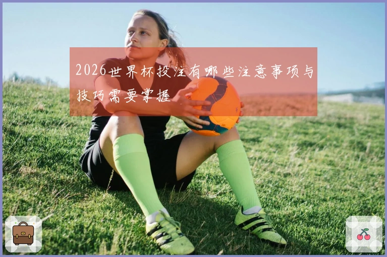 2026世界杯投注有哪些注意事项与技巧需要掌握
